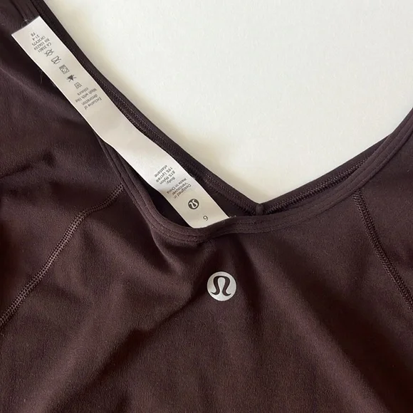 Lululemon Align Long Sleeve Top Brown - Picture 5 of 5